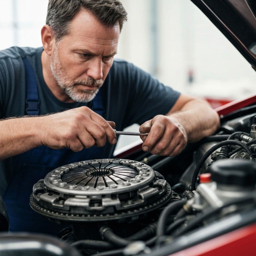 Mobile clutch repair and clutch replacement being carried out in Colchester, Essex